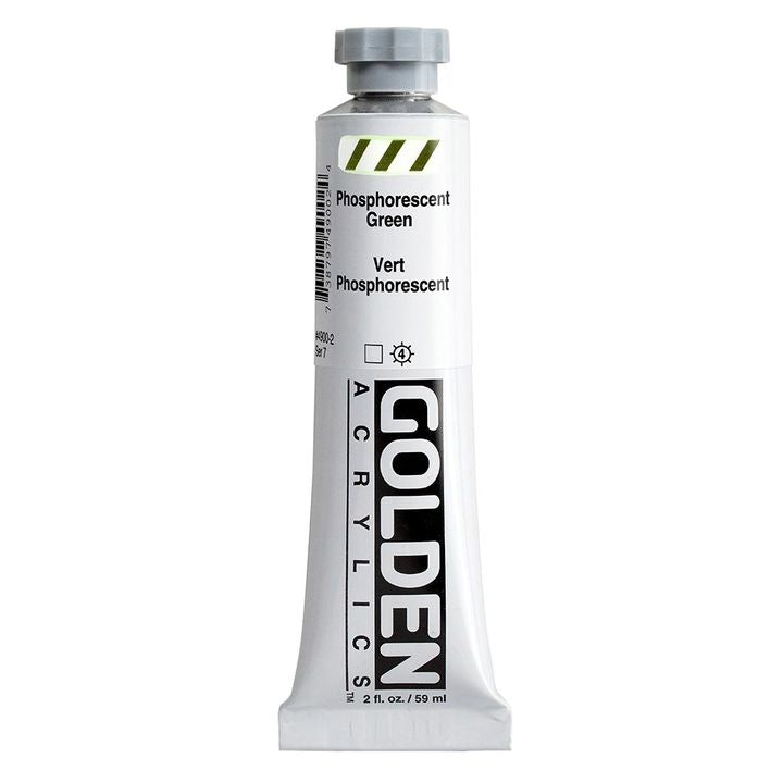 Akrylová farba GOLDEN Heavy Body Phosphorescent 59 ml | rôzne farby — obrázok 1