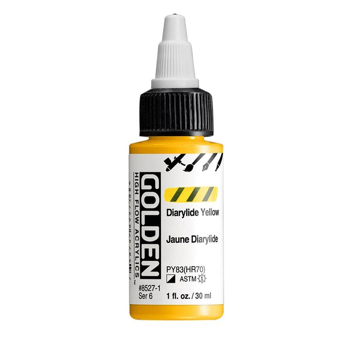 GOLDEN High Flow Acrylfarbe 30 ml | verschiedene Farbtöne | ARTMIE