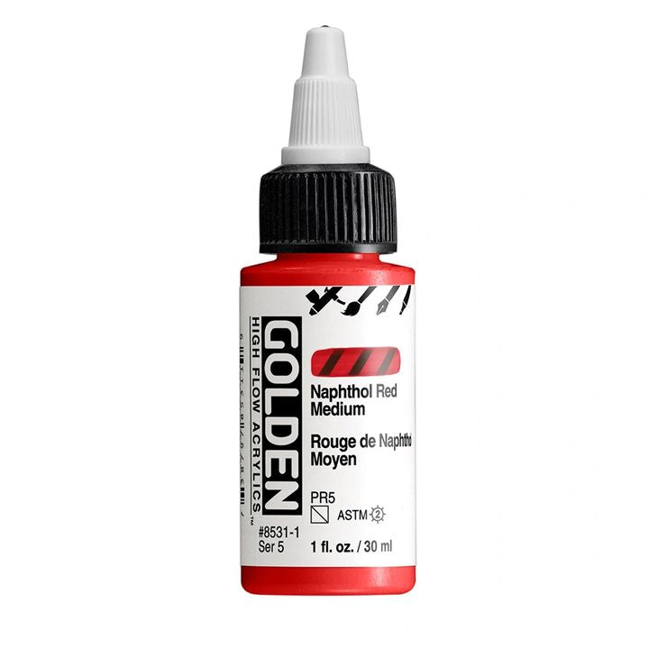 GOLDEN High Flow Acrylfarbe 30 ml | verschiedene Farbtöne | ARTMIE