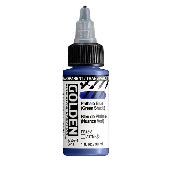 GOLDEN High Flow Acrylfarbe 30 ml | verschiedene Farbtöne | ARTMIE