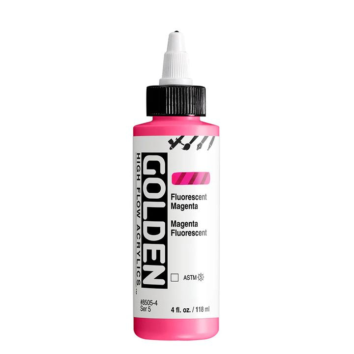 Akrylová farba GOLDEN High Flow Fluorescent 118 ml | rôzne odtiene — obrázok 3