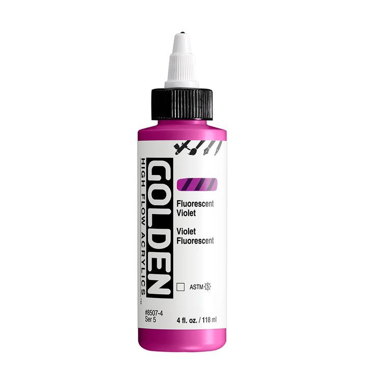Akrylová farba GOLDEN High Flow Fluorescent 118 ml | rôzne odtiene — obrázok 4