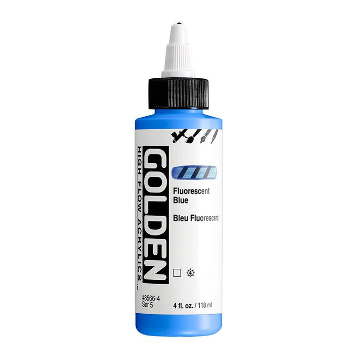 Akrylová farba GOLDEN High Flow Fluorescent 118 ml | rôzne odtiene — obrázok 5