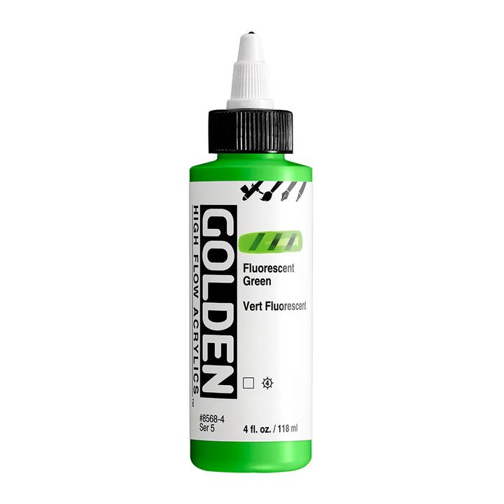 Akrylová farba GOLDEN High Flow Fluorescent 118 ml | rôzne odtiene — obrázok 7
