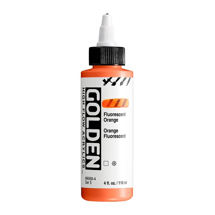 Akrylová farba GOLDEN High Flow Fluorescent 118 ml | rôzne odtiene — obrázok 8