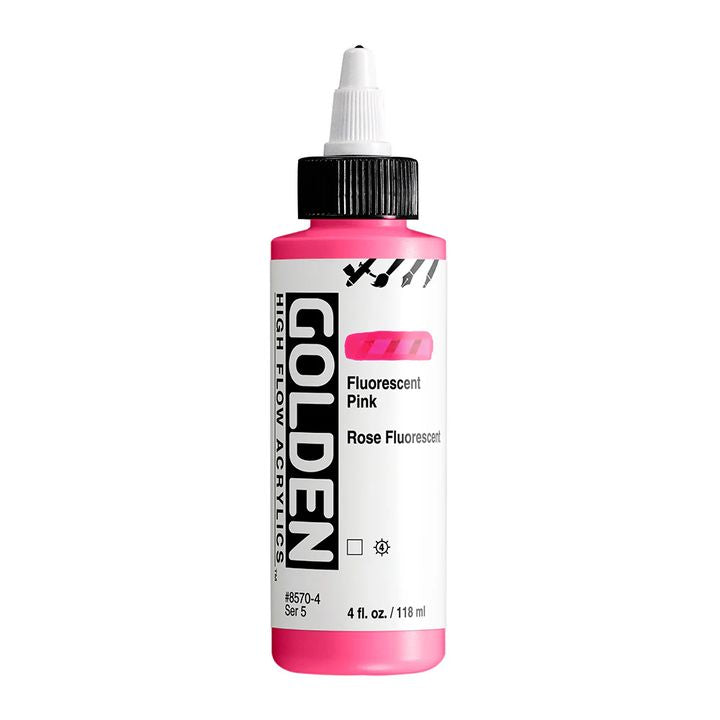 Akrylová farba GOLDEN High Flow Fluorescent 118 ml | rôzne odtiene — obrázok 9
