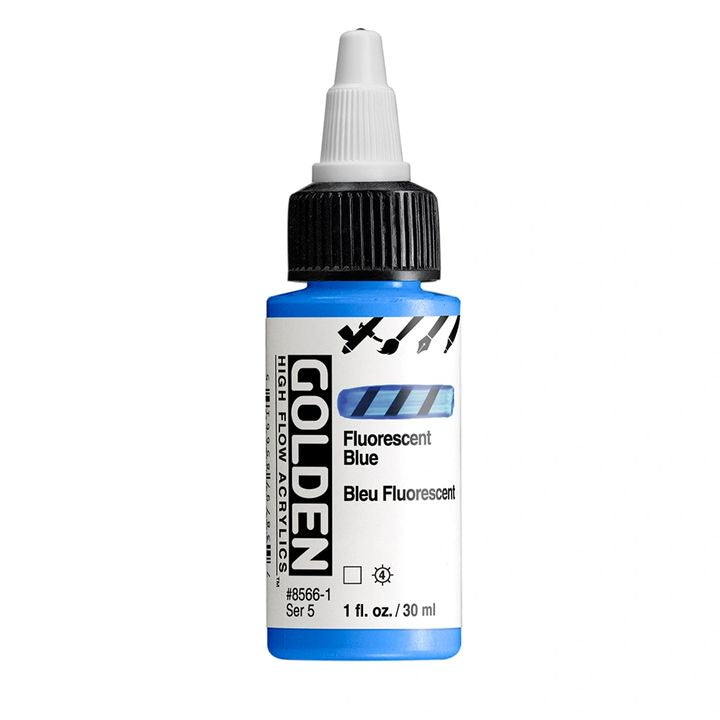 Akrylová farba GOLDEN High Flow Fluorescent 30 ml | rôzne odtiene — obrázok 4