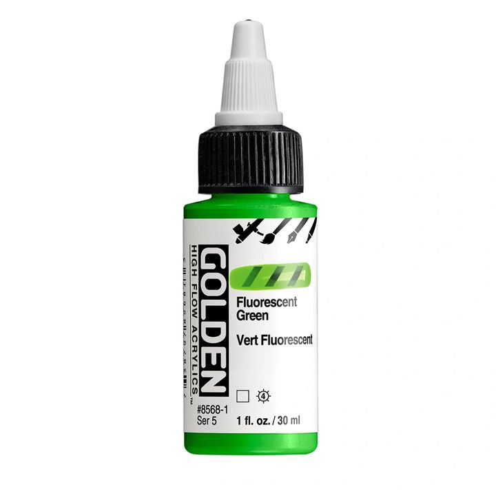 Akrylová farba GOLDEN High Flow Fluorescent 30 ml | rôzne odtiene — obrázok 6