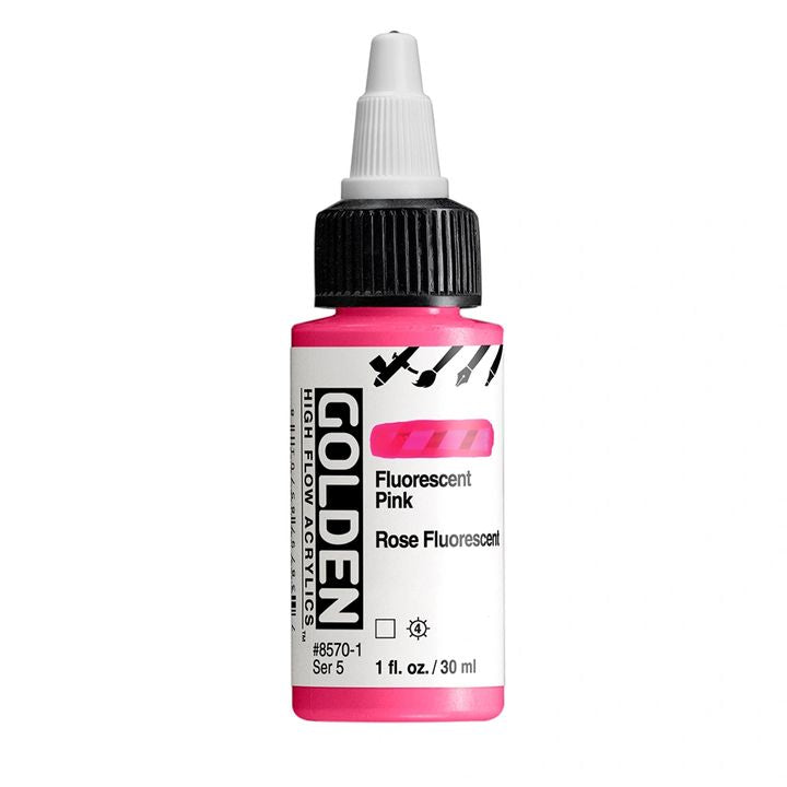Akrylová farba GOLDEN High Flow Fluorescent 30 ml | rôzne odtiene — obrázok 8