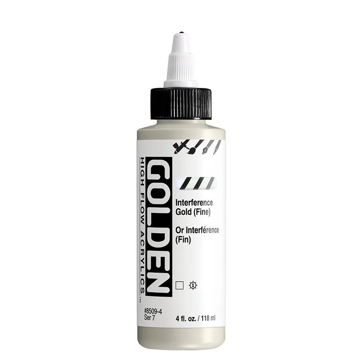 Akrylová farba GOLDEN High Flow Interference 118 ml | rôzne odtiene — obrázok 4