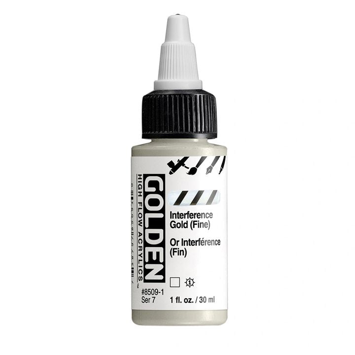 Akrylová farba GOLDEN High Flow Interference 30 ml | rôzne odtiene — obrázok 5