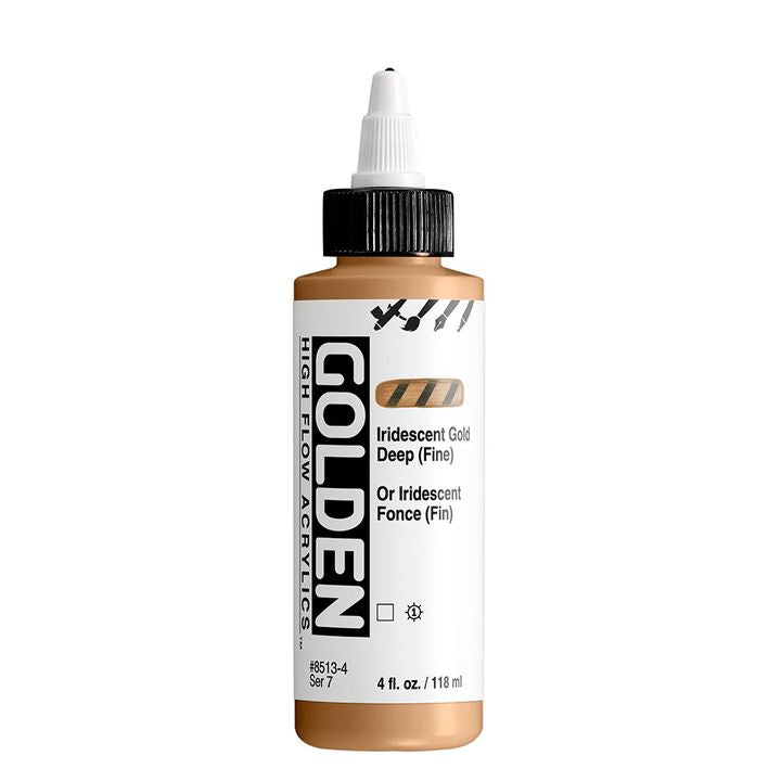 Akrylová farba GOLDEN High Flow Iridescent 118 ml | rôzne odtiene — obrázok 3