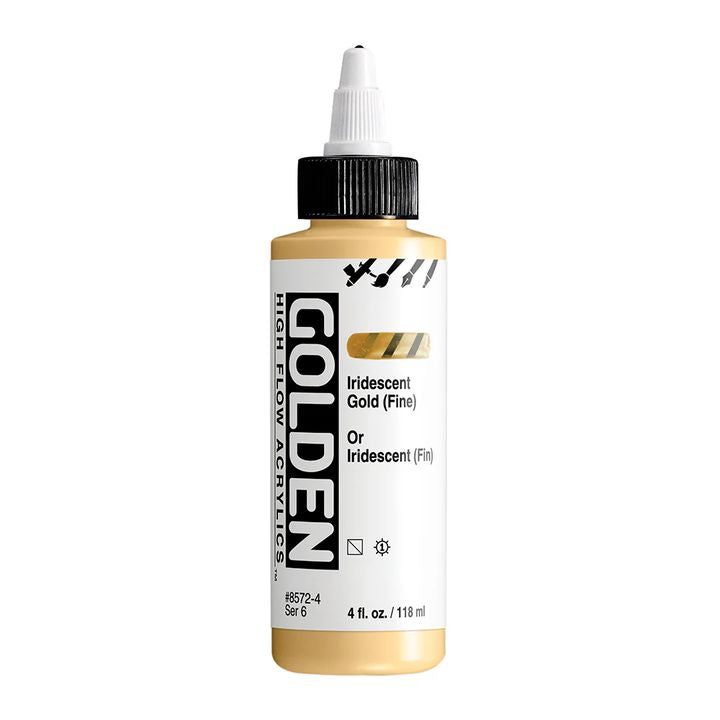 Akrylová farba GOLDEN High Flow Iridescent 118 ml | rôzne odtiene — obrázok 5