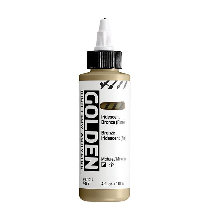 Akrylová farba GOLDEN High Flow Iridescent 118 ml | rôzne odtiene — obrázok 8