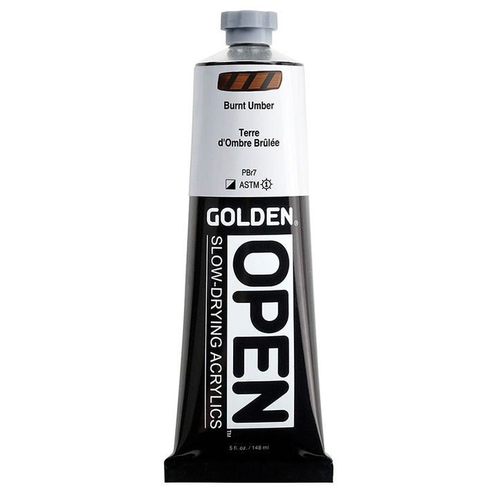 Akrylová farba GOLDEN OPEN Slow-Drying 148 ml | rôzne odtiene — obrázok 8
