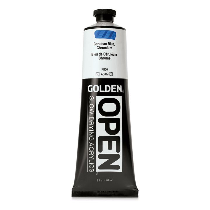 Akrylová farba GOLDEN OPEN Slow-Drying 148 ml | rôzne odtiene — obrázok 10