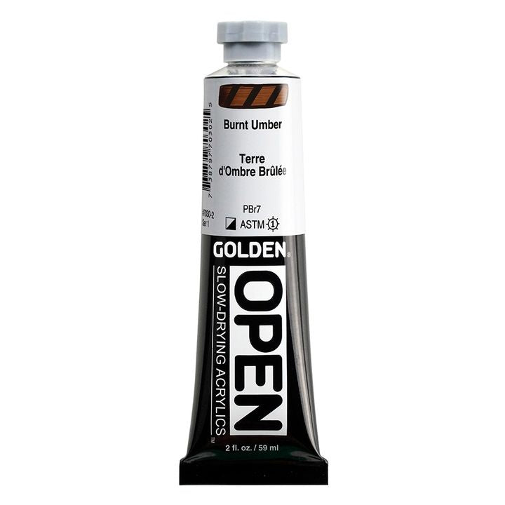 Akrylová farba GOLDEN OPEN Slow-Drying 59 ml | rôzne odtiene — obrázok 9