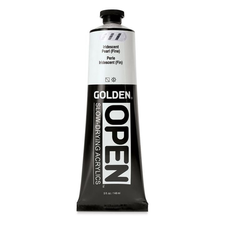Akrylová farba GOLDEN OPEN Slow-Drying Iridescent 148 ml | rôzne odtiene — obrázok 6