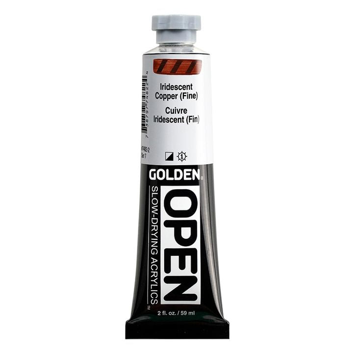 Akrylová farba GOLDEN OPEN Slow-Drying Iridescent 59 ml | rôzne odtiene — obrázok 5