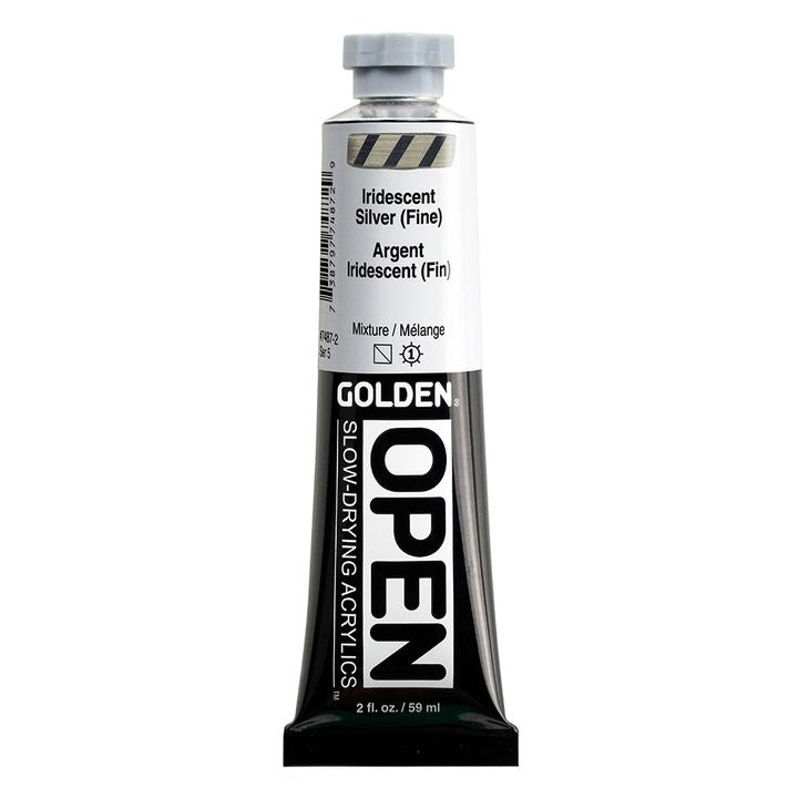 Akrylová farba GOLDEN OPEN Slow-Drying Iridescent 59 ml | rôzne odtiene — obrázok 7