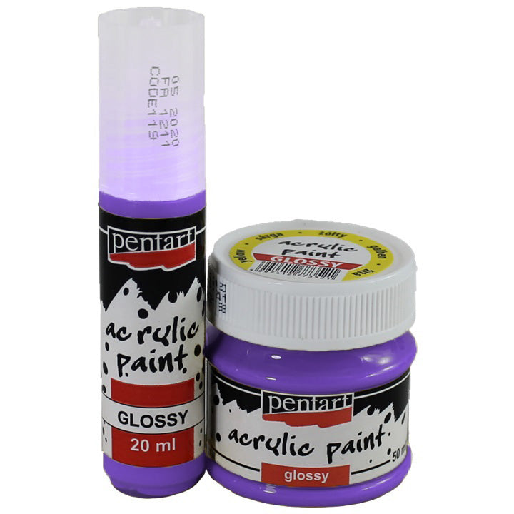 Glänzende Acrylfarbe 20 ml | verschiedene Farben | ARTMIE