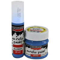Glänzende Acrylfarbe 20 ml | verschiedene Farben | ARTMIE