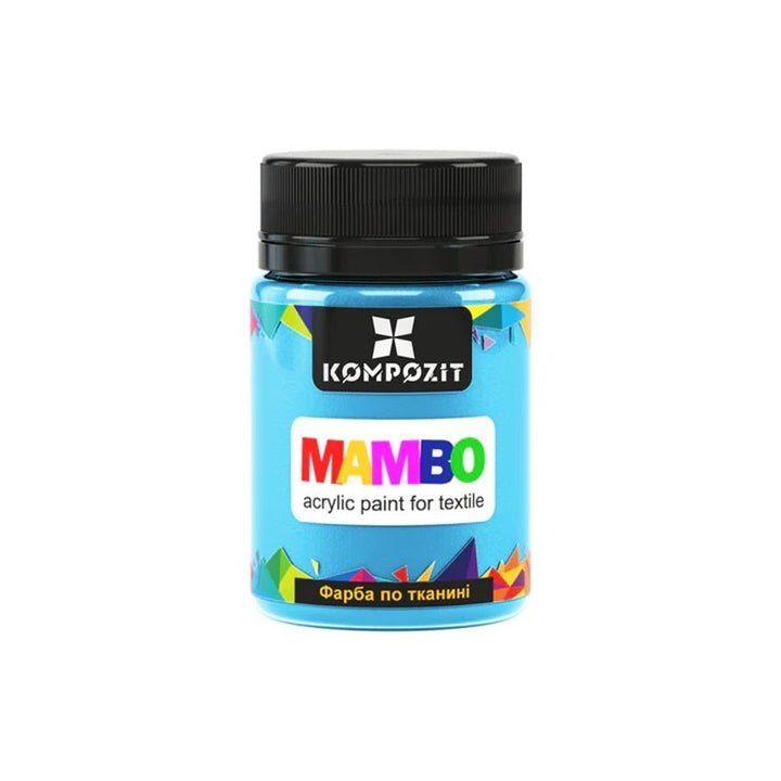 MAMBO Acrylfarbe für Textil und Leder 50 ml | verschiedene Farbtöne – Detailansicht 6 | ARTMIE