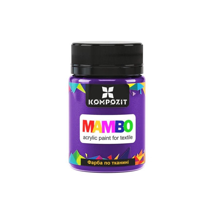 MAMBO Acrylfarbe für Textil und Leder 50 ml | verschiedene Farbtöne – Detailansicht 10 | ARTMIE