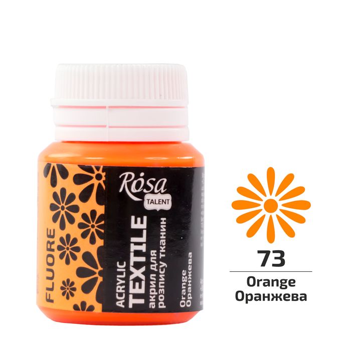 Akrylová farba na textil ROSA TALENT fluorescenčná 20 ml | rôzne odtiene — obrázok 5