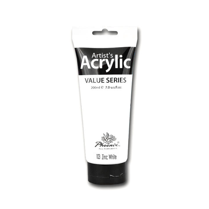PHOENIX Acrylfarbe 200 ml | verschiedene Farbtöne | ARTMIE