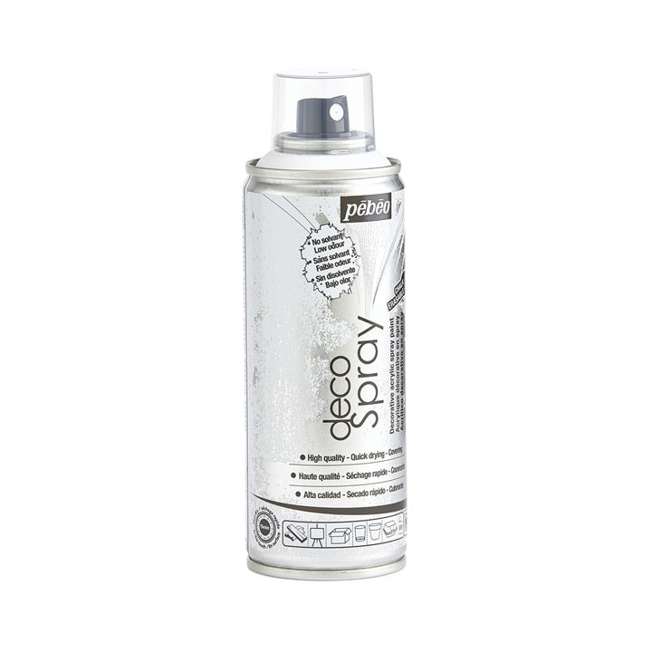 Akrylová kriedová farba v spreji  Pebeo  200 ml biela — obrázok 3