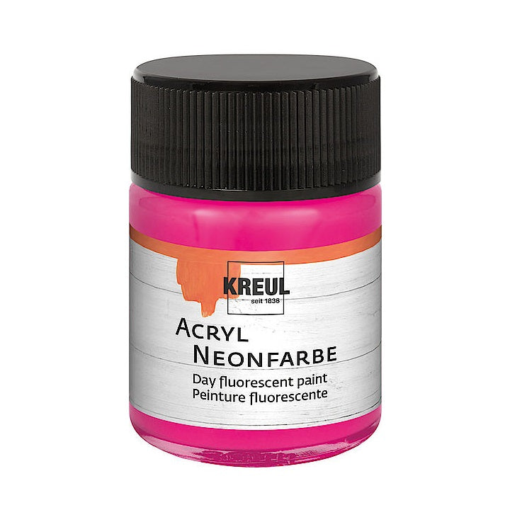 Akrylové farby KREUL FLUORESCENT 50 ml | rôzne farby — obrázok 1