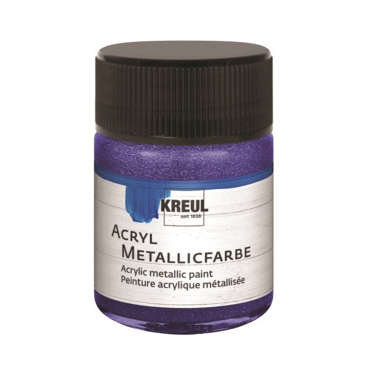 Akrylové farby KREUL METALLIC 50 ml | rôzne farby — obrázok 7