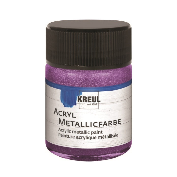 Akrylové farby KREUL METALLIC 50 ml | rôzne farby — obrázok 12