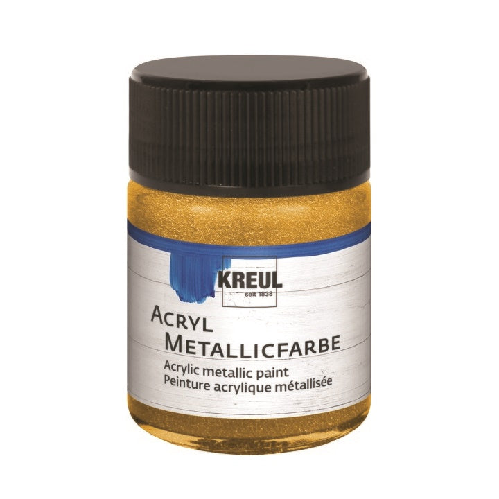 Akrylové farby KREUL METALLIC 50 ml | rôzne farby — obrázok 2