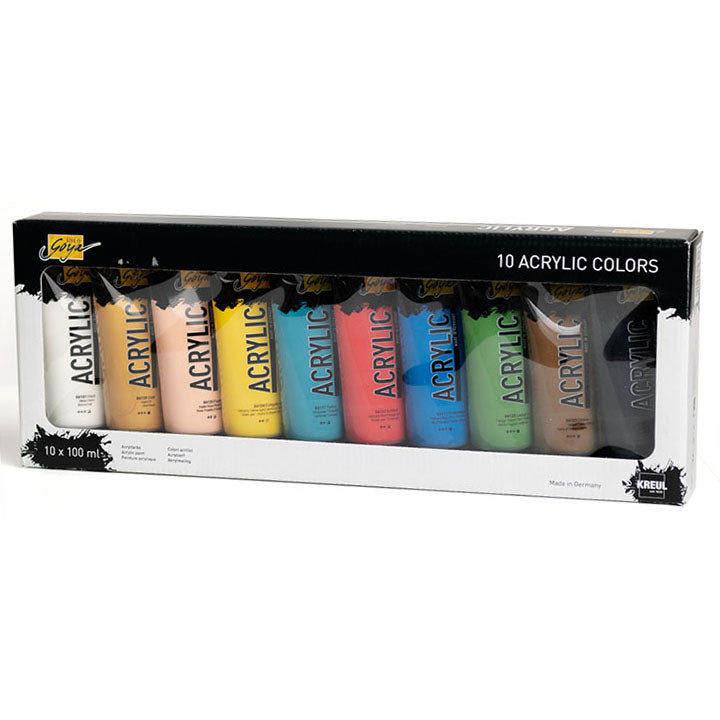 Akrylové farby Solo Goya - ARTMIE Gold Matches | sada 10 x 100 ml — obrázok 5