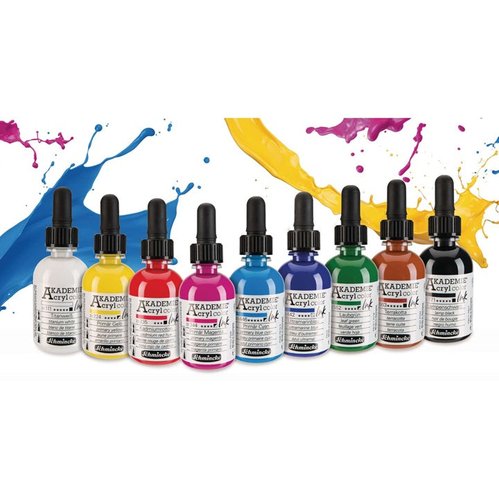 Akrylový atrament Schmincke AKADEMIE 50 ml  | rôzne farby — obrázok 1