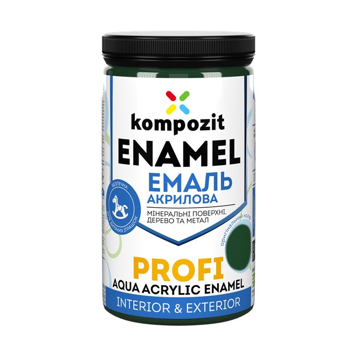 Akrylový smalt  KOMPOZIT PROFI Gloss  0.3 l | rôzne odtiene — obrázok 5