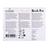 Akvarelové perá Ecoline Brush Pen 15 ks — obrázok 4