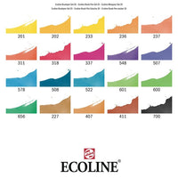 Akvarelové perá Ecoline Brush Pen — obrázok 3