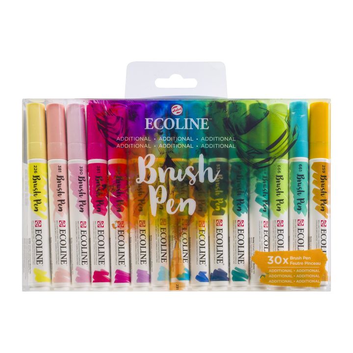 Akvarelové perá Ecoline Brush Pen Additional — obrázok 5