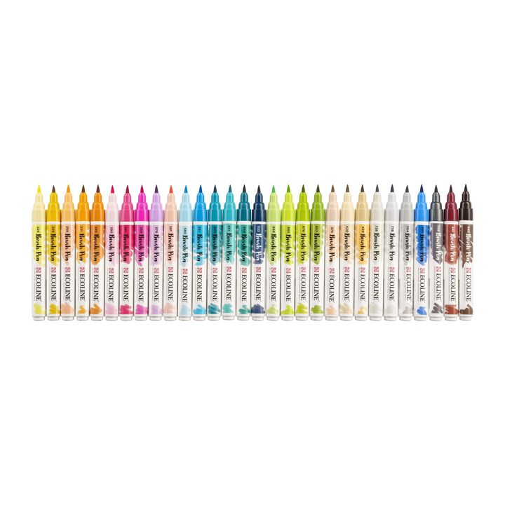 Akvarelové perá Ecoline Brush Pen Additional — obrázok 2