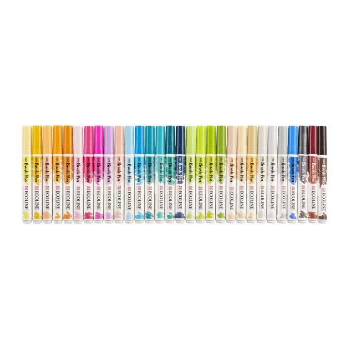 Akvarelové perá Ecoline Brush Pen Additional — obrázok 4