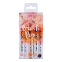 Akvarelové perá Ecoline Brush Pen Beige Pink — obrázok 5