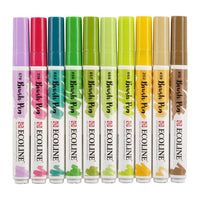 Akvarelové perá Ecoline Brush Pen Botanic — obrázok 5