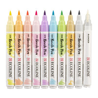 Akvarelové perá Ecoline Brush Pen Pastel — obrázok 3