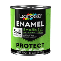 Antikorózny smalt 3 v 1  KOMPOZIT PROTECT  2.7 kg | rôzne odtiene — obrázok 4