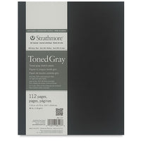 Art Journal Strathmore Tónovaný papier Gray mäkká väzba  | rôzne rozmery — obrázok 2
