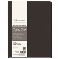 Artbook Strathmore Tónovaný papier Gray pevná väzba  | rôzne rozmery — obrázok 1