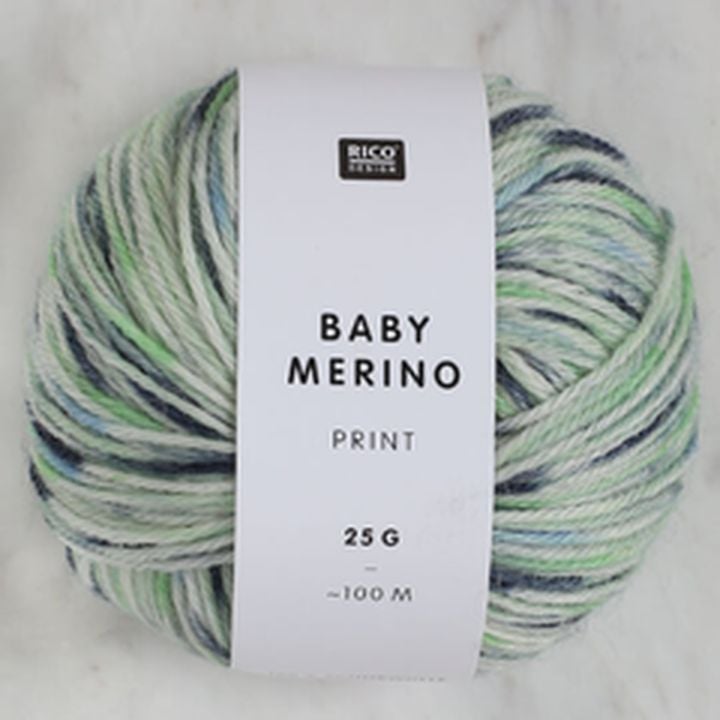 Baby merino priadza 100 m viacfarebná  | rôzne odtiene — obrázok 7
